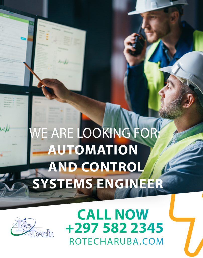 Automation and Control Systems Engineer Job Vacancy Aruba